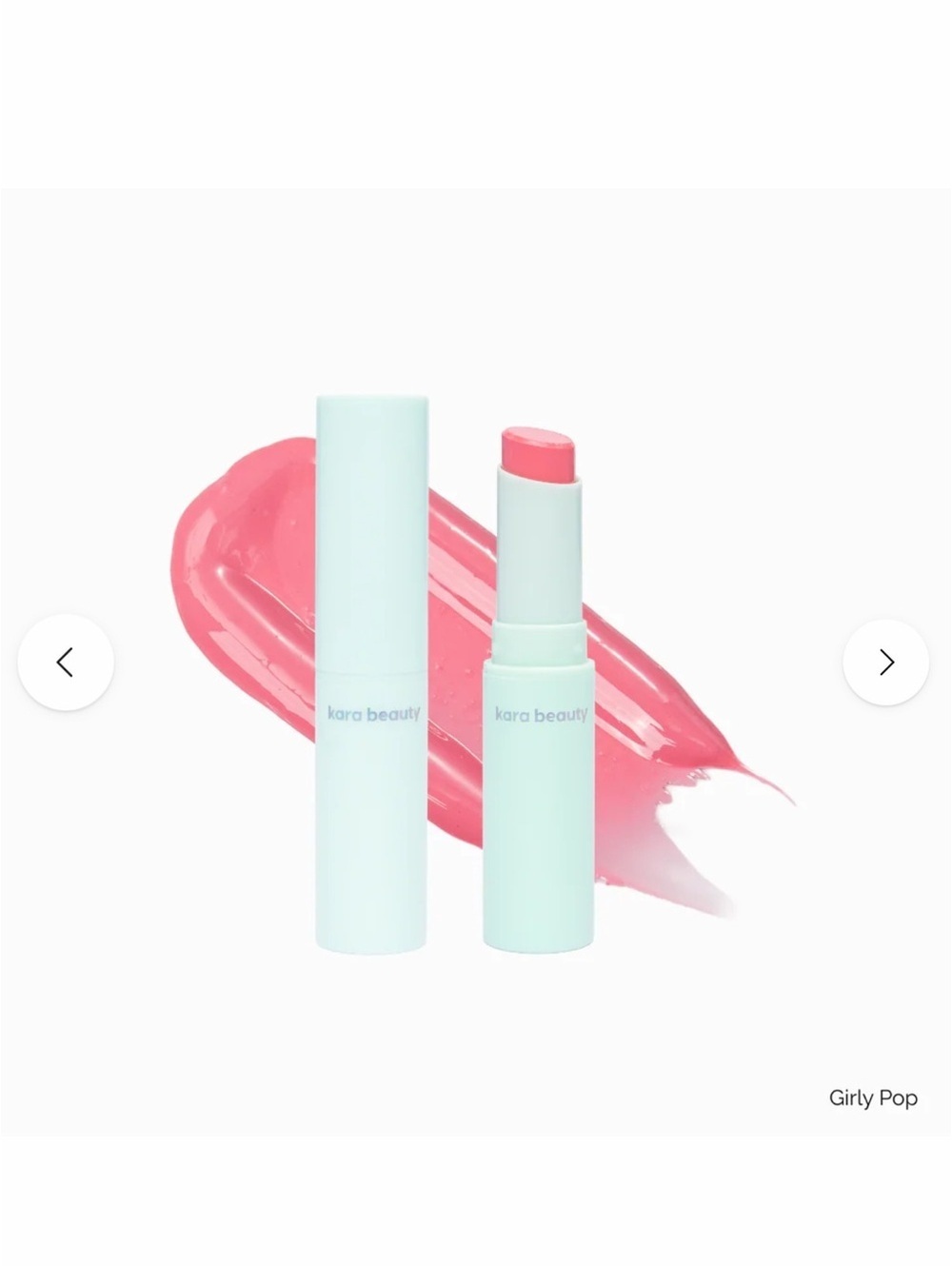 Kara Beauty Bubble Babe Juicy Gloss Stick 3 g in Girly Pop NEW